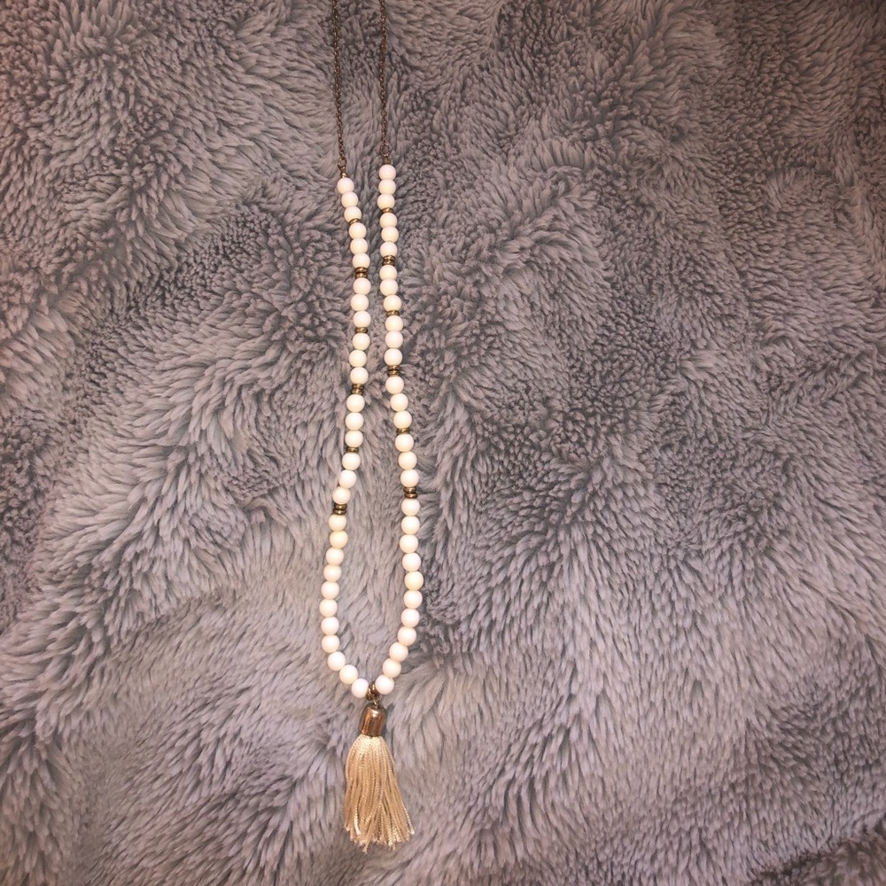 Tassel necklace